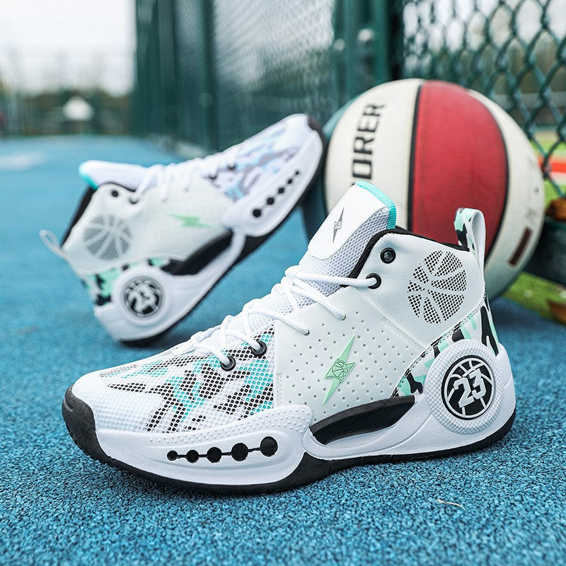 Men's Breathable Anti-Slip Basketball Running Sneakers