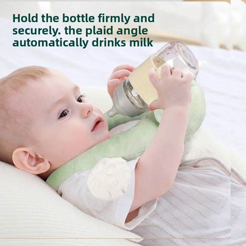 Baby feeding pillow filled with cotton, a feeding wonder