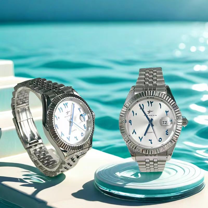 Waterproof Alloy Quartz Watch