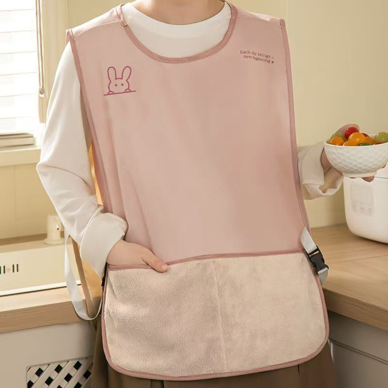 Waterproof PVC Sleeveless Kitchen Apron