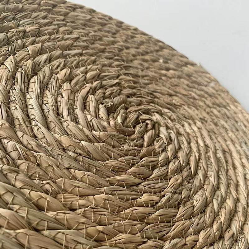Woven grass placemat