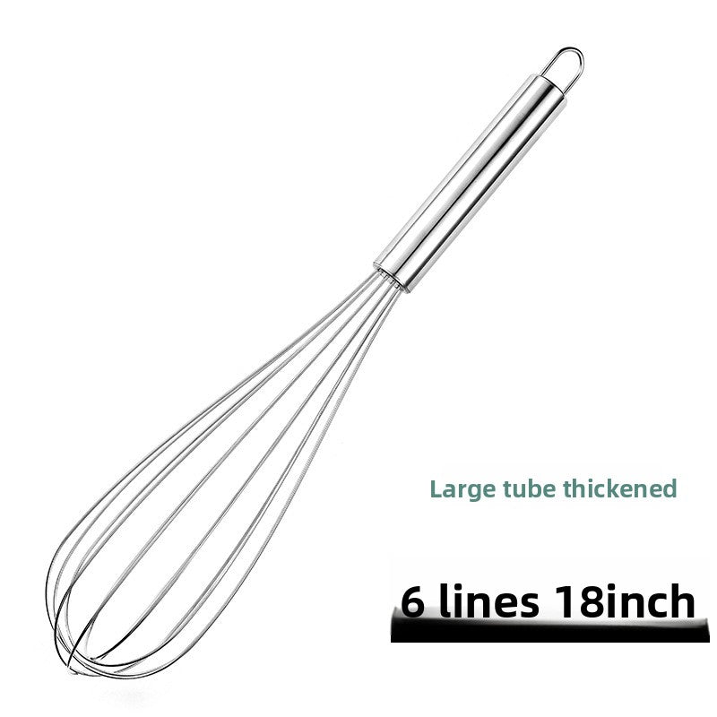 Stainless steel egg beater