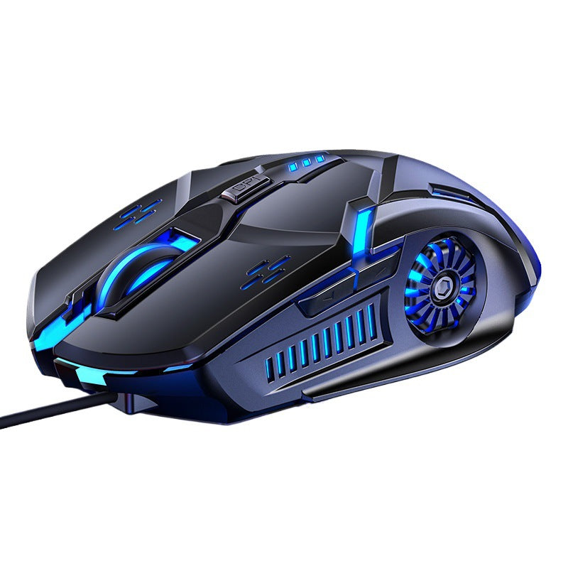 Silent wired mouse