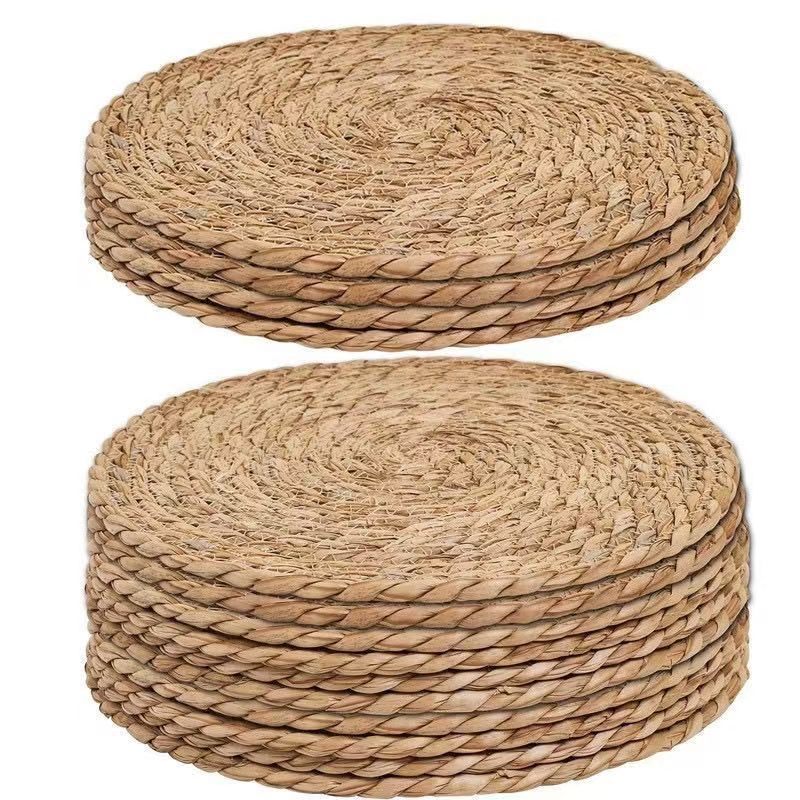 Woven grass placemat