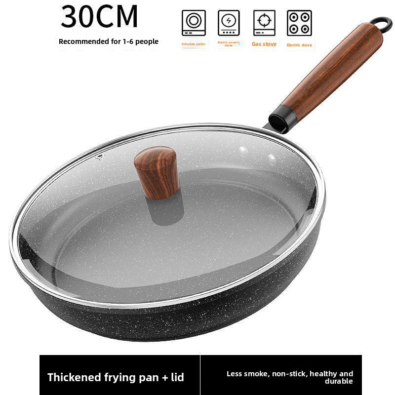 Multi-functional tourmaline non-stick frying pan
