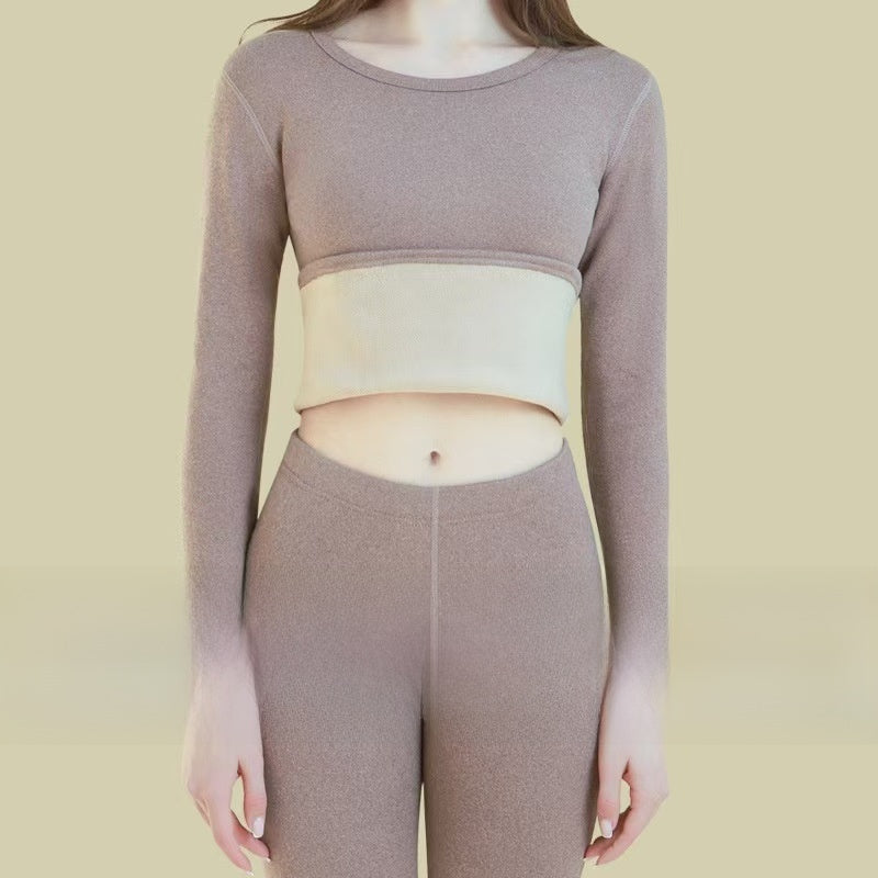 Men's thermal clothing is padded and thickened