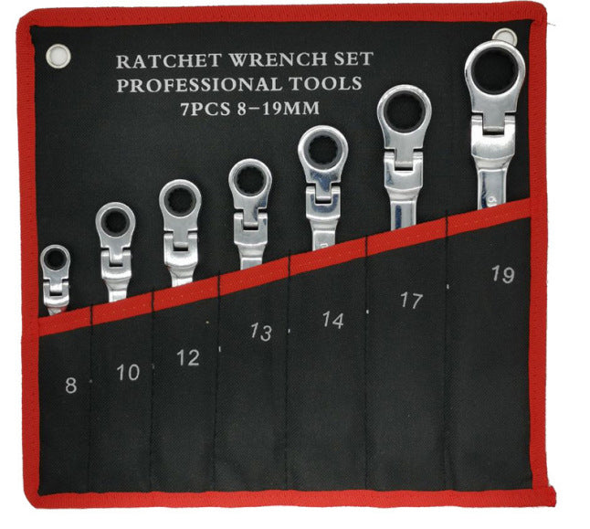 Plastic box dual-purpose ratchet wrench