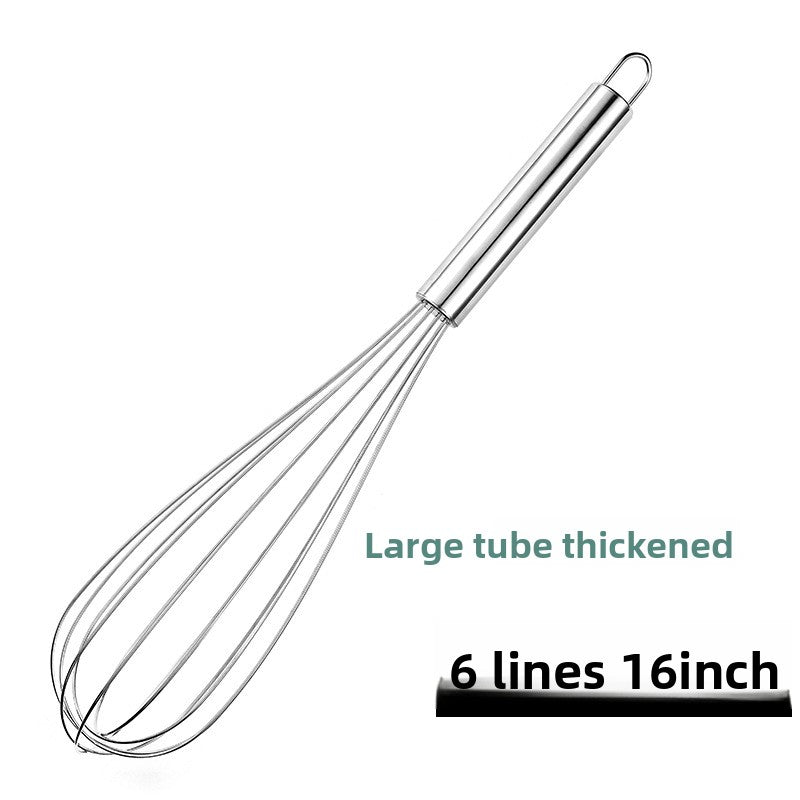 Stainless steel egg beater