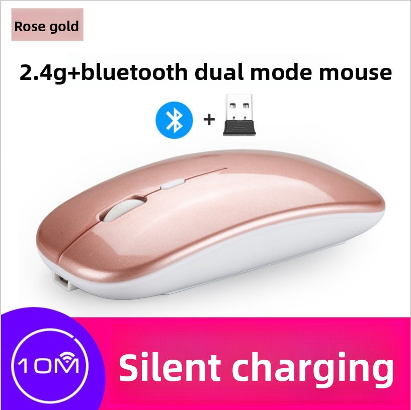 Rechargeable Bluetooth Dual-Mode Wireless Mouse