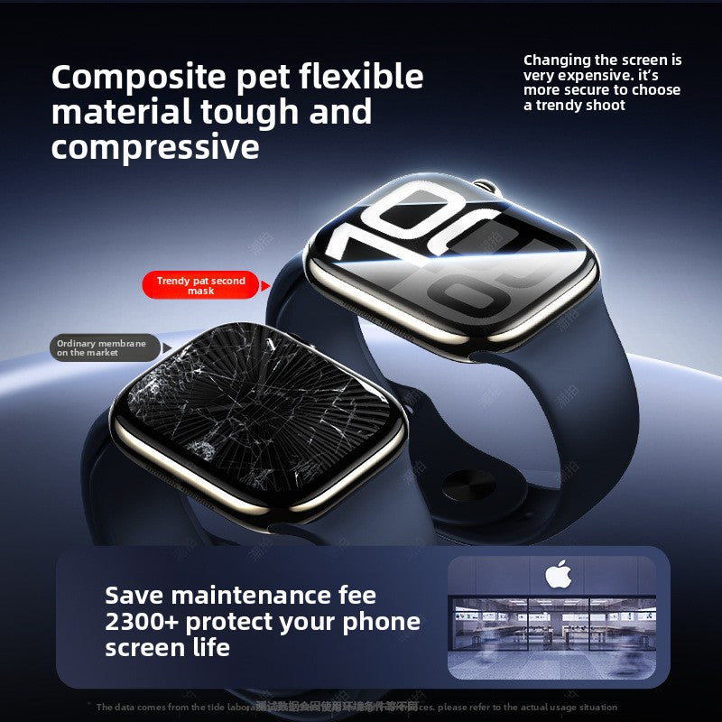 Soft film for Apple watch protection