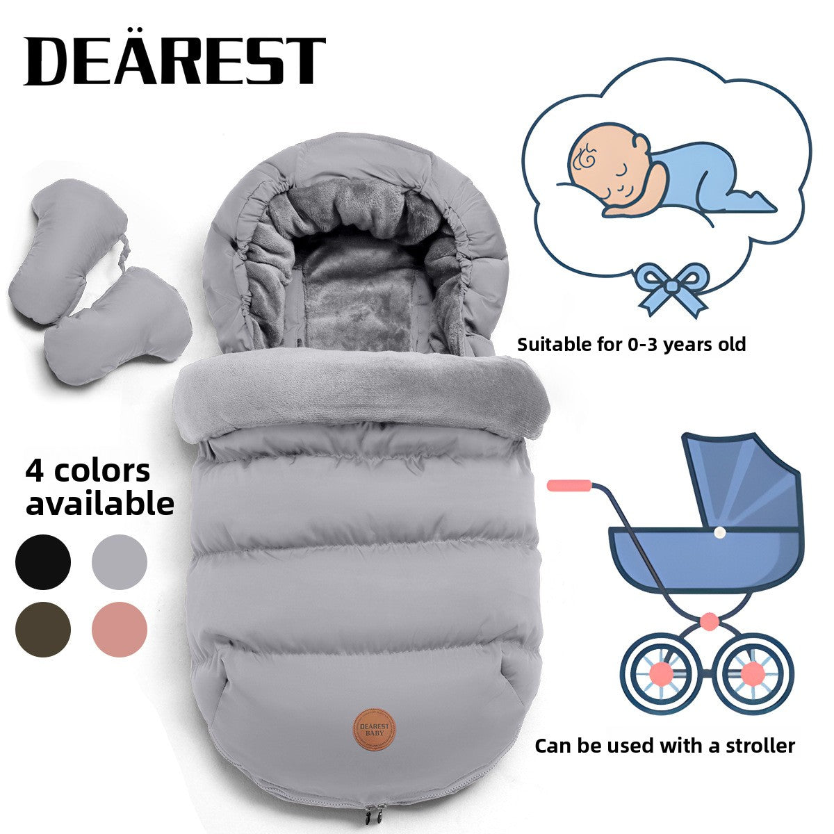 Infant sleeping bag
