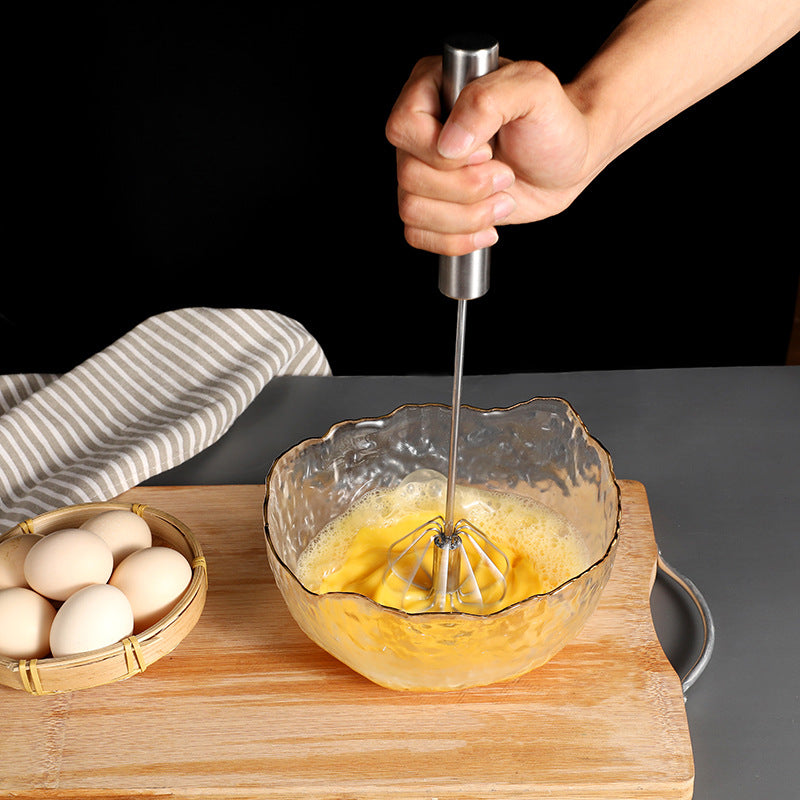 Stainless steel egg beater
