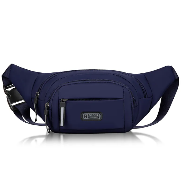 Anti-splashing work storage mobile phone bag business money collection large capacity slung chest bag men's waist bag manufacturers wholesale