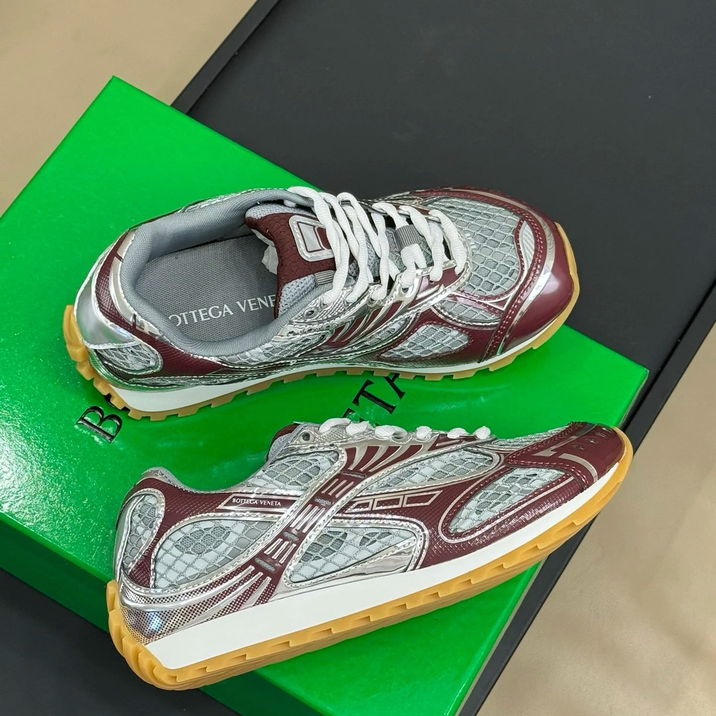 Retro mesh dad shoes