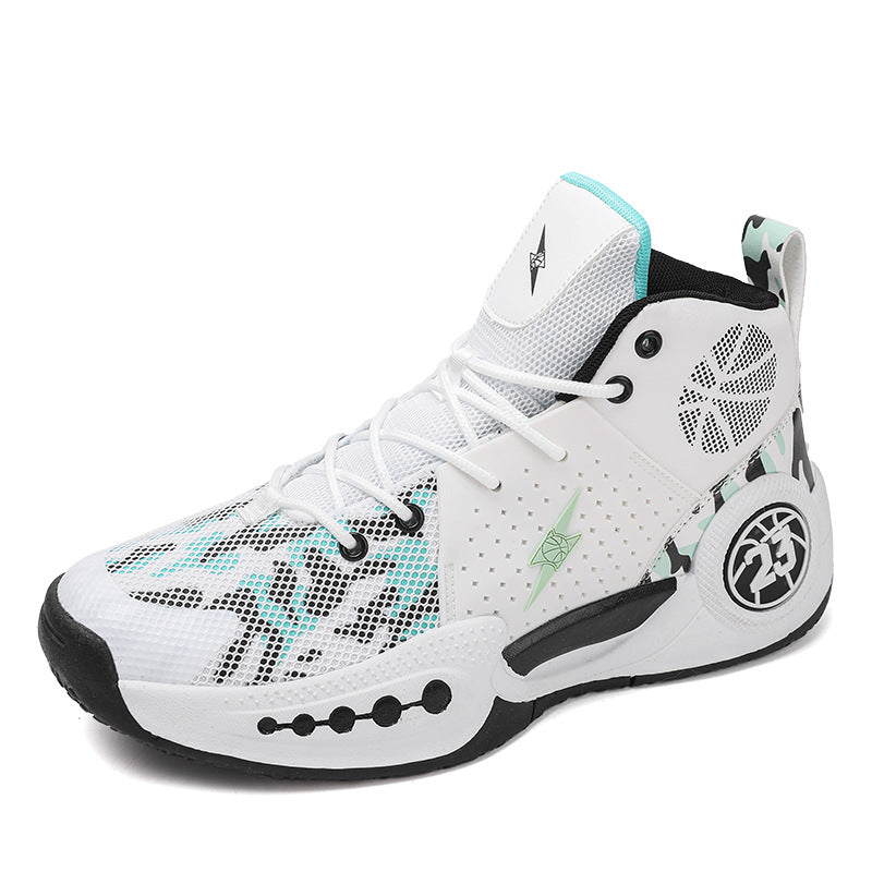 Men's Breathable Anti-Slip Basketball Running Sneakers