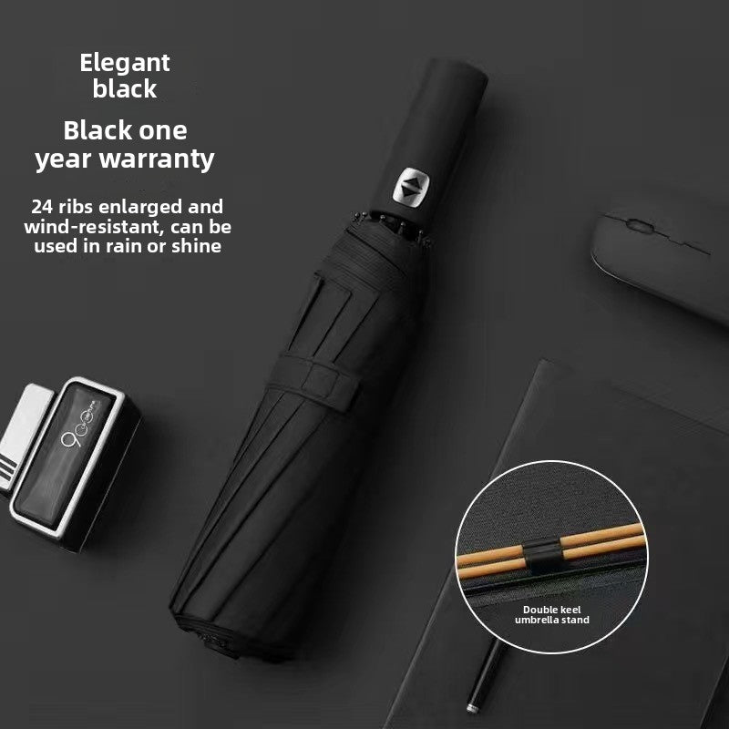 Automatic Folding Umbrella with UV Protection