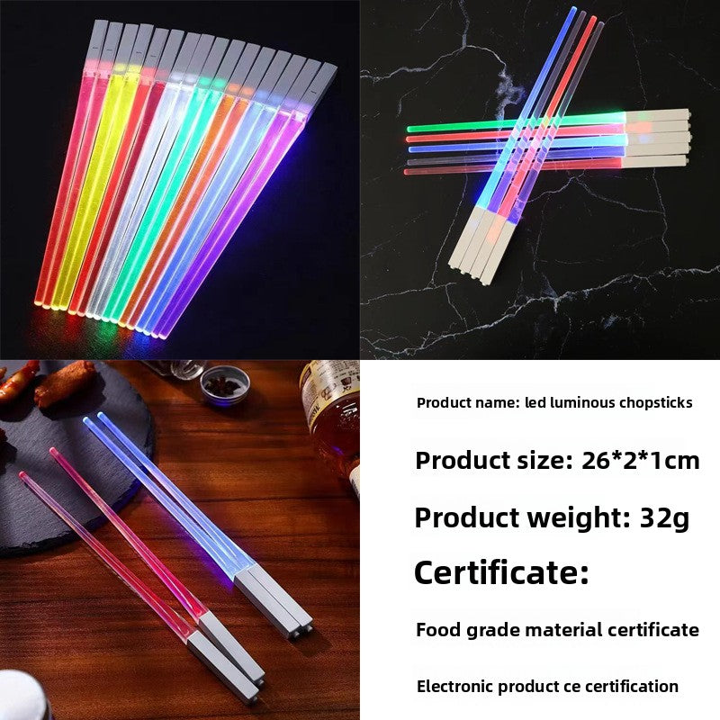 Reusable LED Light Up Chopsticks