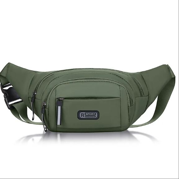 Anti-splashing work storage mobile phone bag business money collection large capacity slung chest bag men's waist bag manufacturers wholesale
