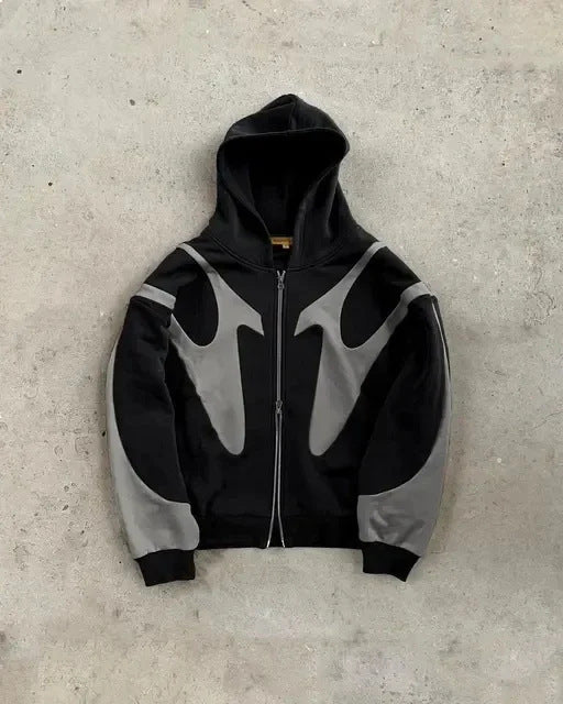 Y2K Harajuku style jacket hoodie