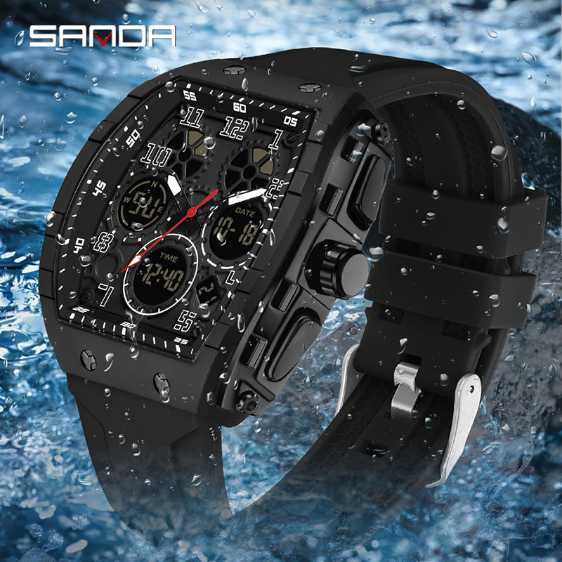 Digital Multi-Function Waterproof Watch