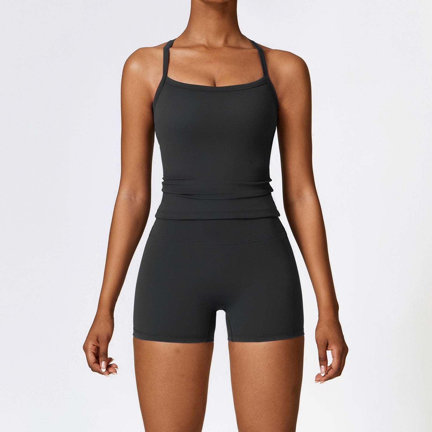 Tight-fitting yoga set