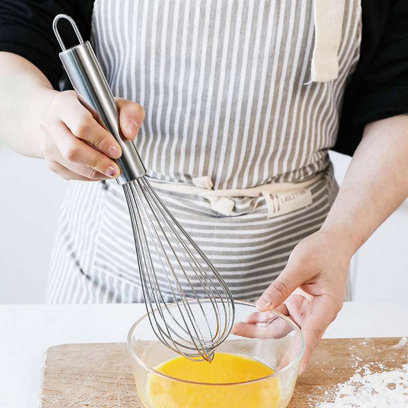 Stainless steel egg beater