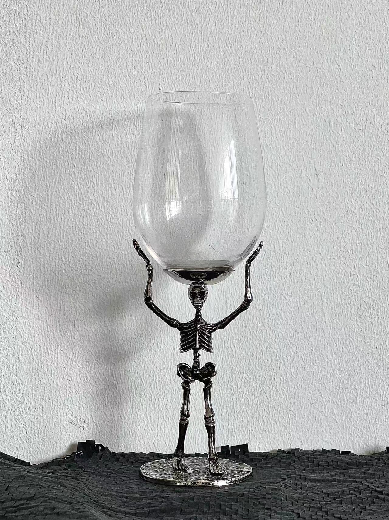 Creative Skull Bone Hand Champagne Glass