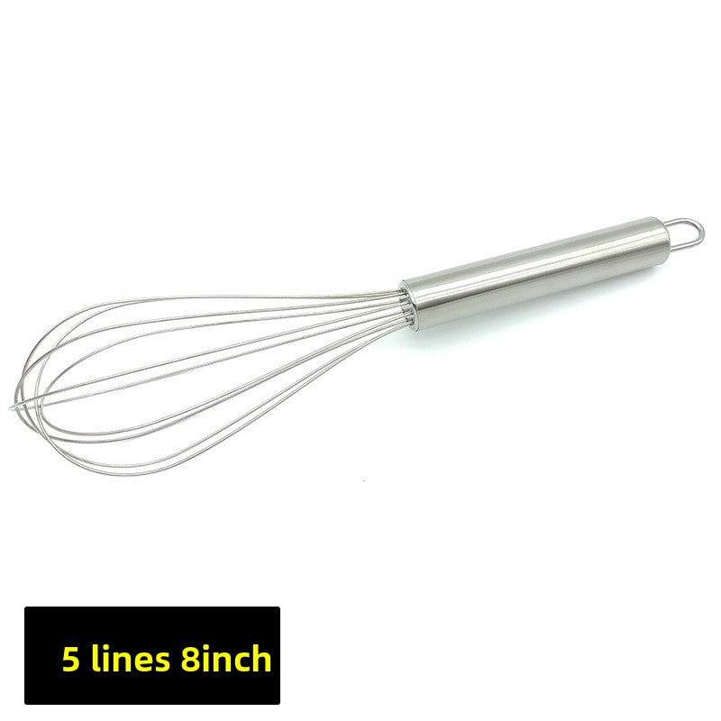 Stainless steel egg beater