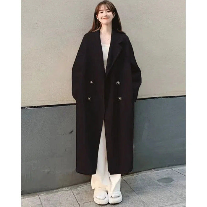 Women's woolen coats for autumn and winter