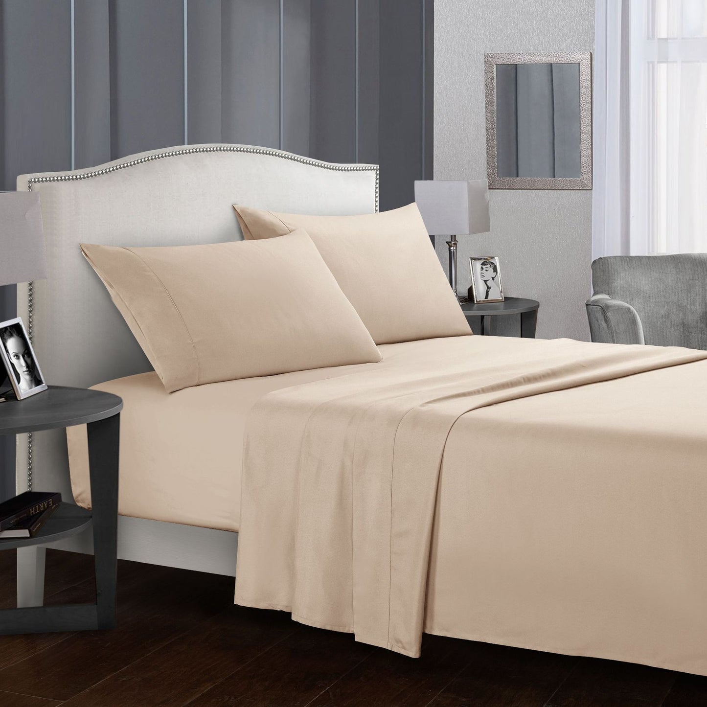 Bed sheet set of four pieces