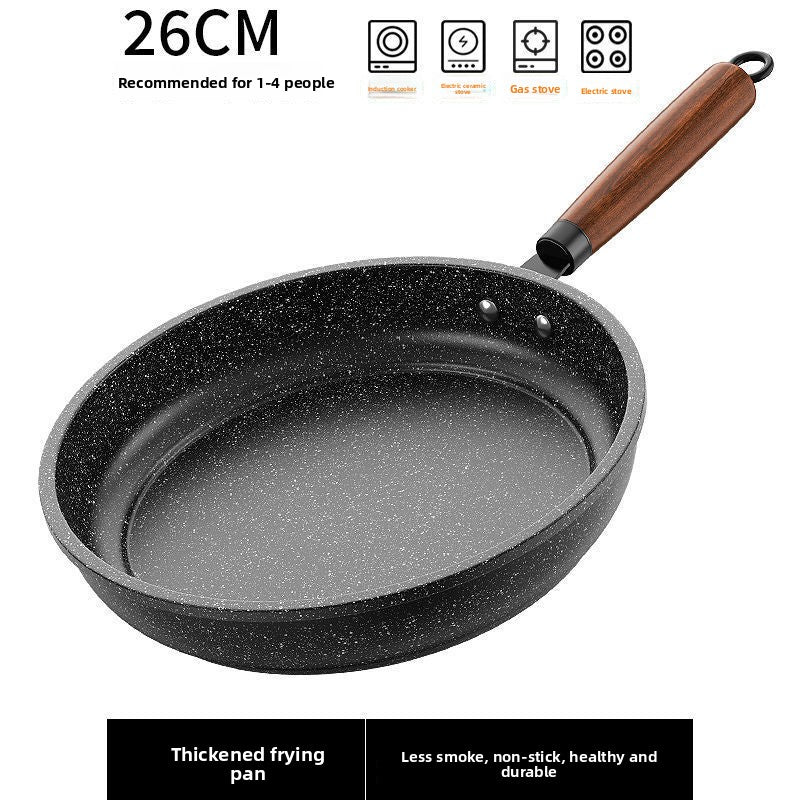 Multi-functional tourmaline non-stick frying pan