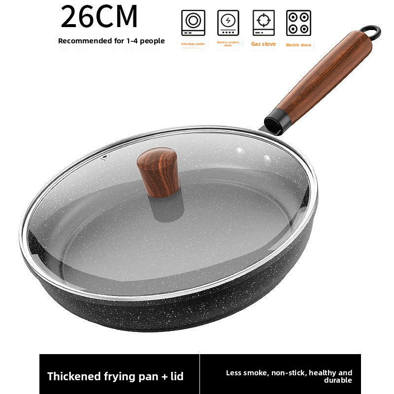 Multi-functional tourmaline non-stick frying pan