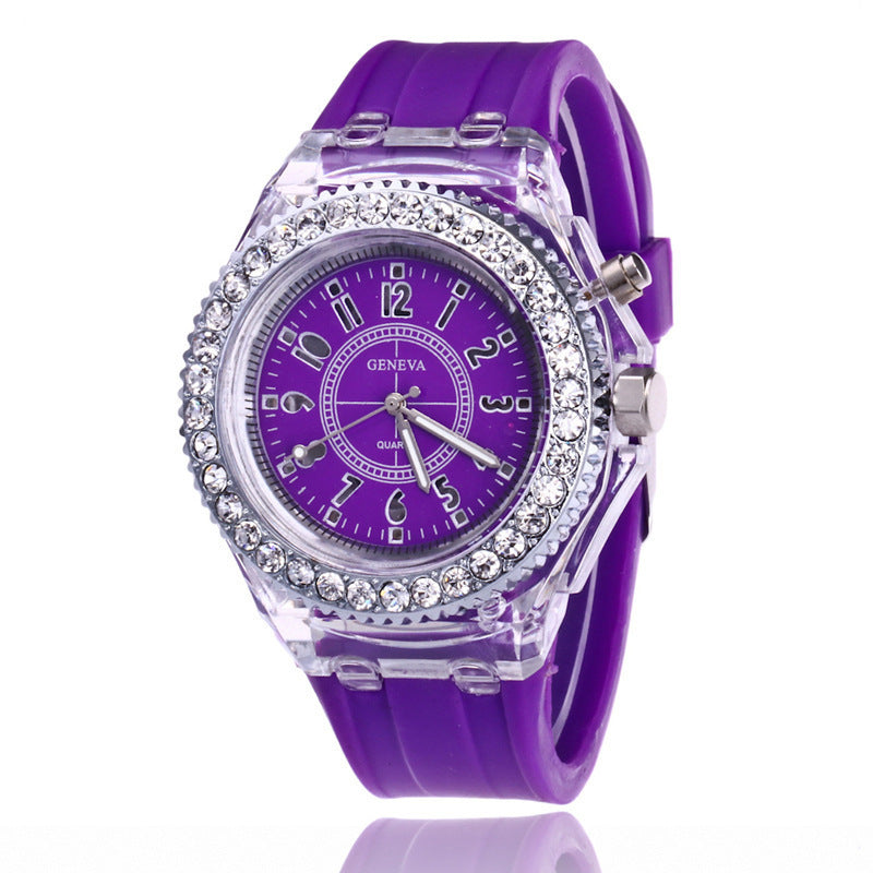 Trendy LED Luminous Watch for Couples