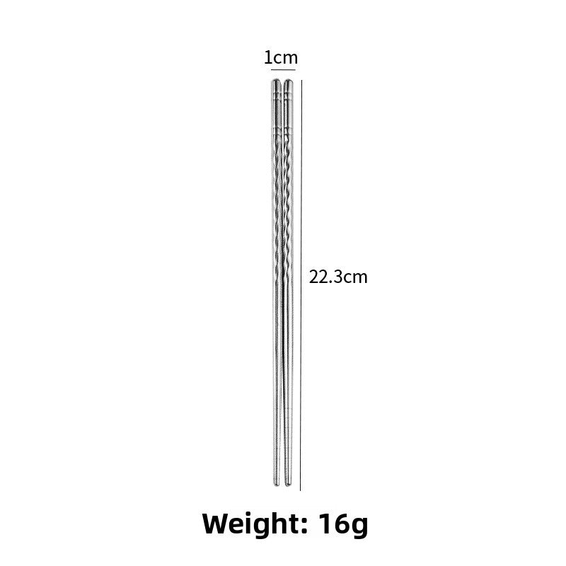 Stainless steel chopsticks
