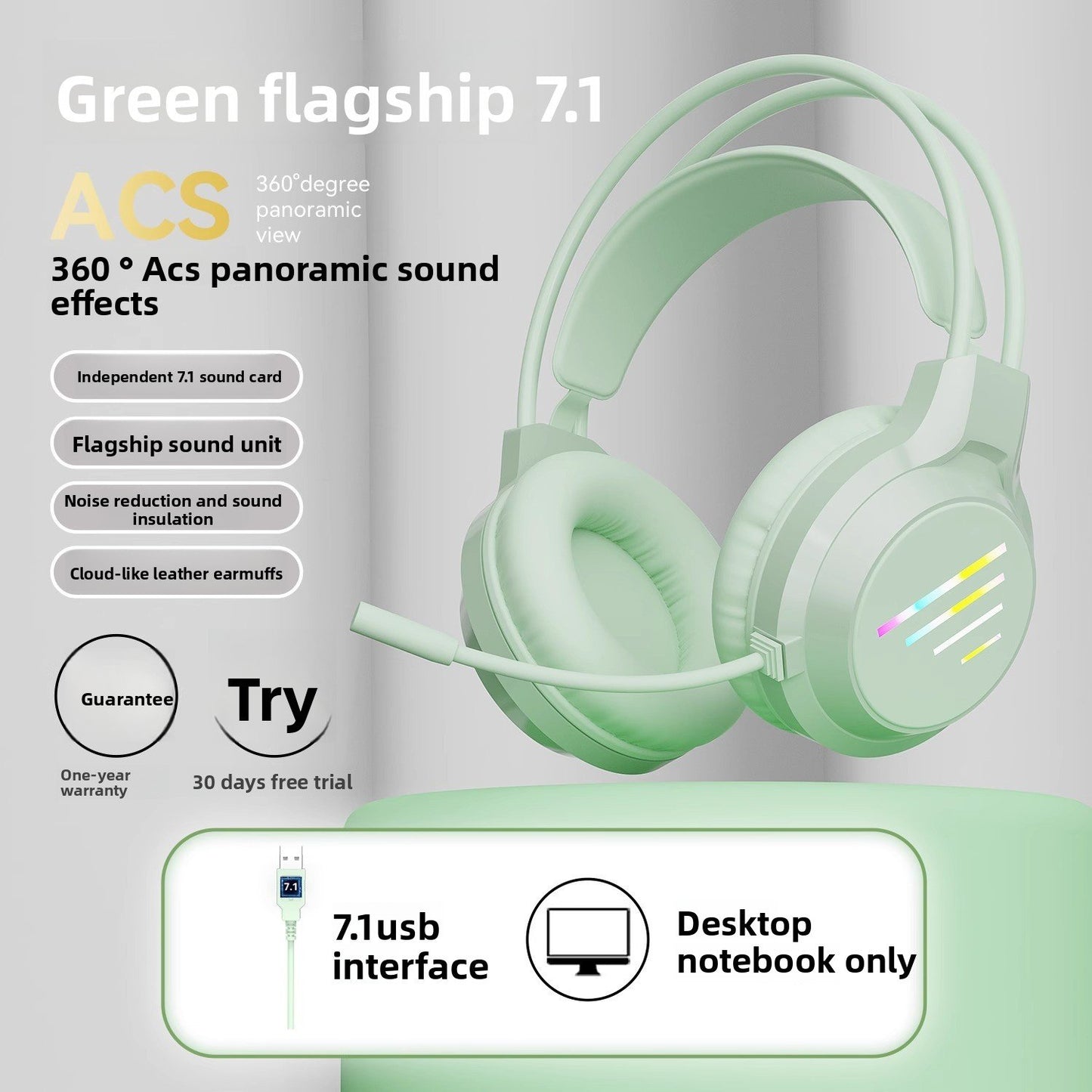 Wired headphones