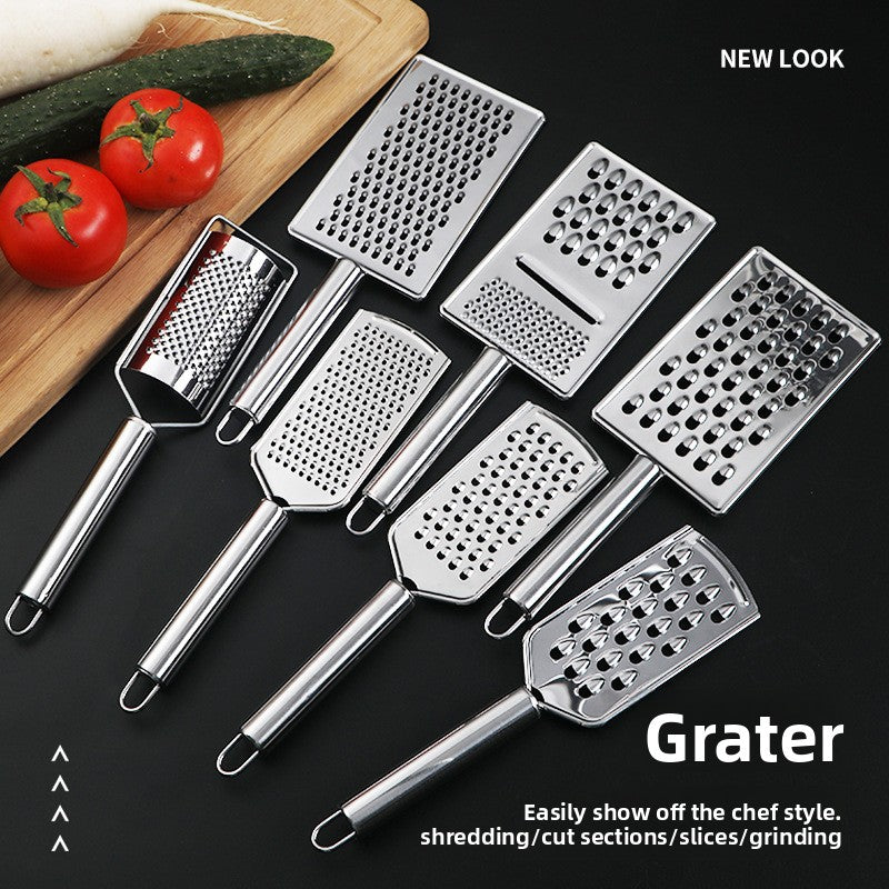 Multi-functional grater kitchen tool set