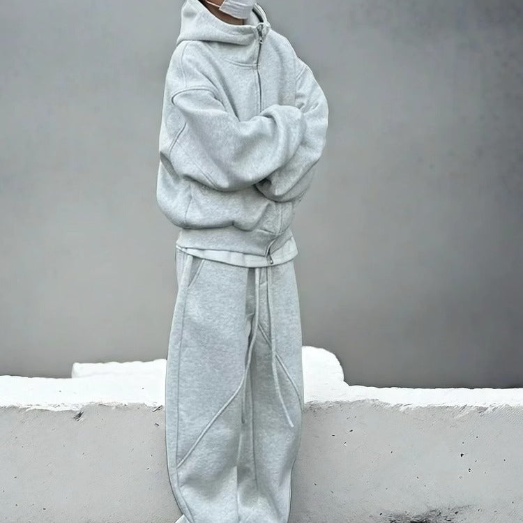 Winter and Autumn Thickened Casual Sportswear Set