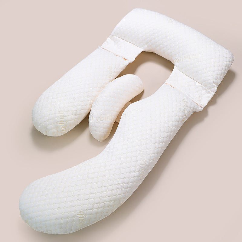 Pregnant woman's waist-supporting side-sleeping pillow