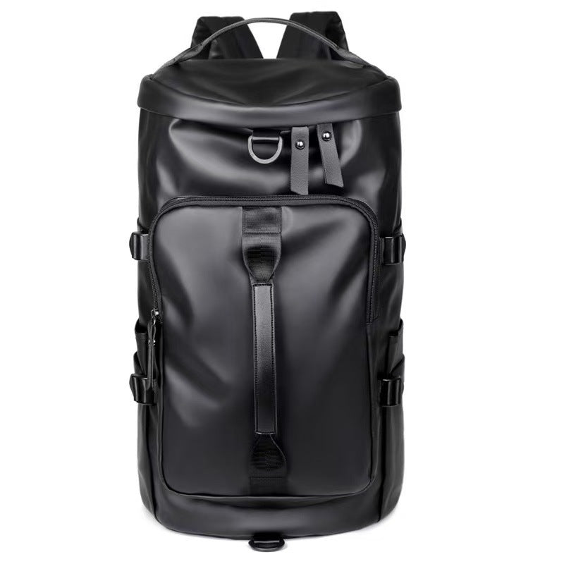 Multi-functional hand-held and double-back travel bag