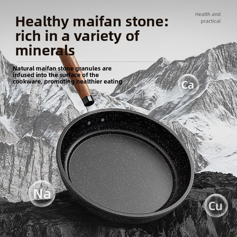 Multi-functional tourmaline non-stick frying pan
