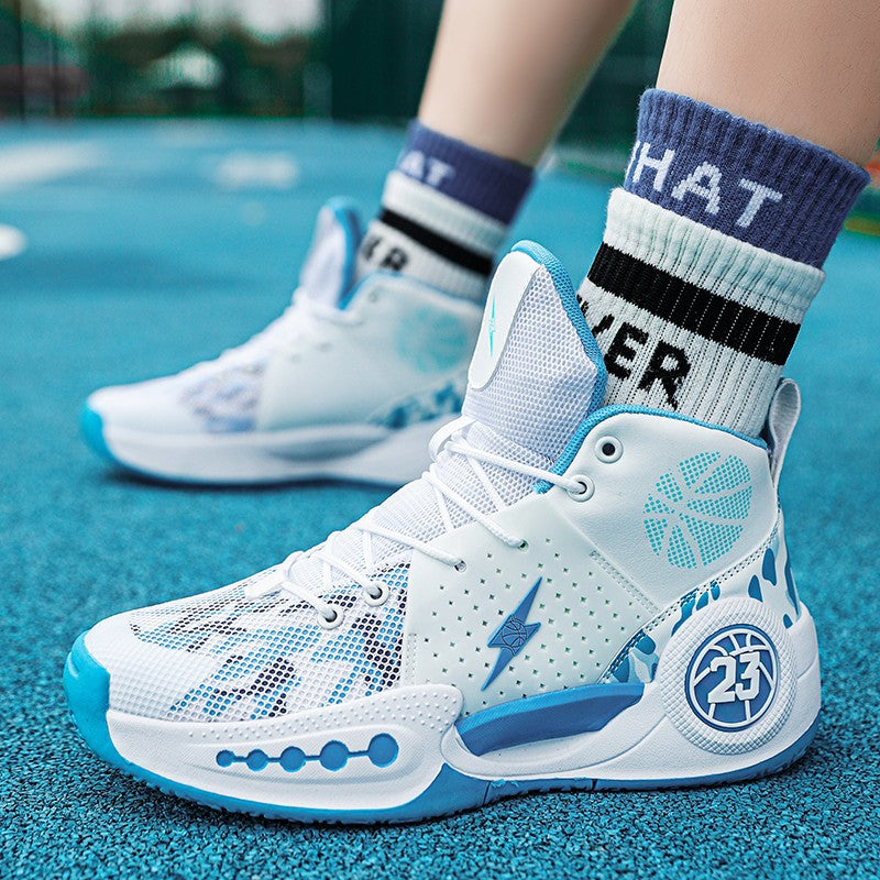 Men's Breathable Anti-Slip Basketball Running Sneakers