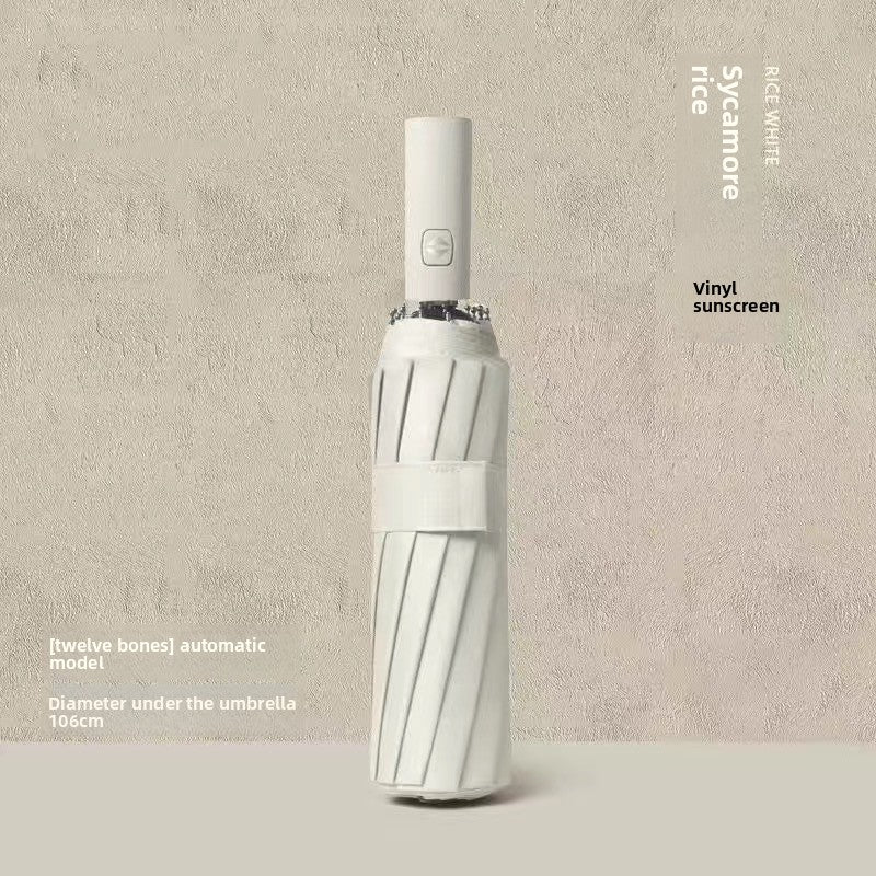 Automatic Folding Umbrella with UV Protection