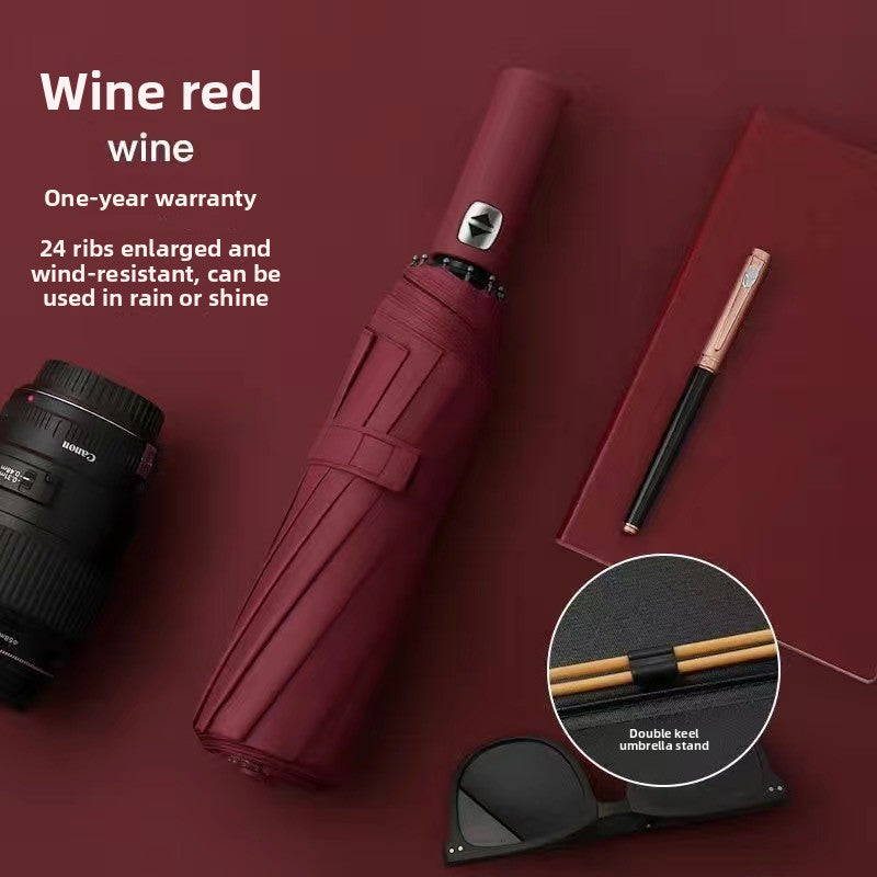 Automatic Folding Umbrella with UV Protection