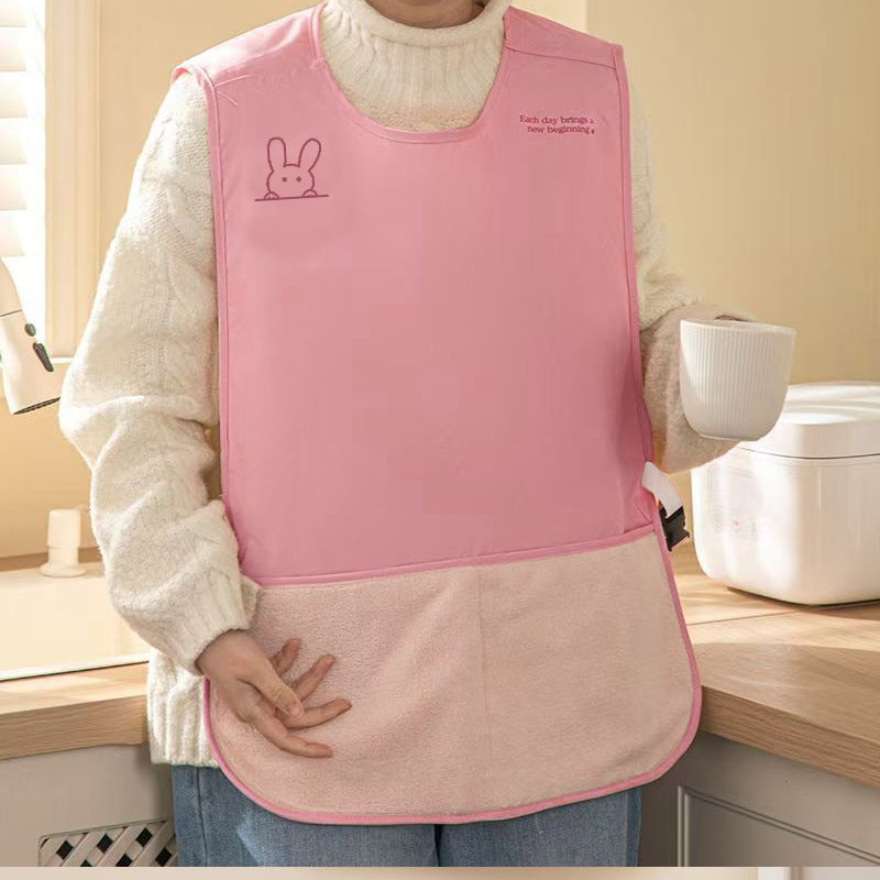 Waterproof PVC Sleeveless Kitchen Apron