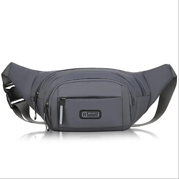 Anti-splashing work storage mobile phone bag business money collection large capacity slung chest bag men's waist bag manufacturers wholesale