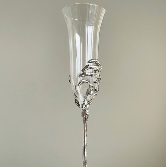Creative Skull Bone Hand Champagne Glass