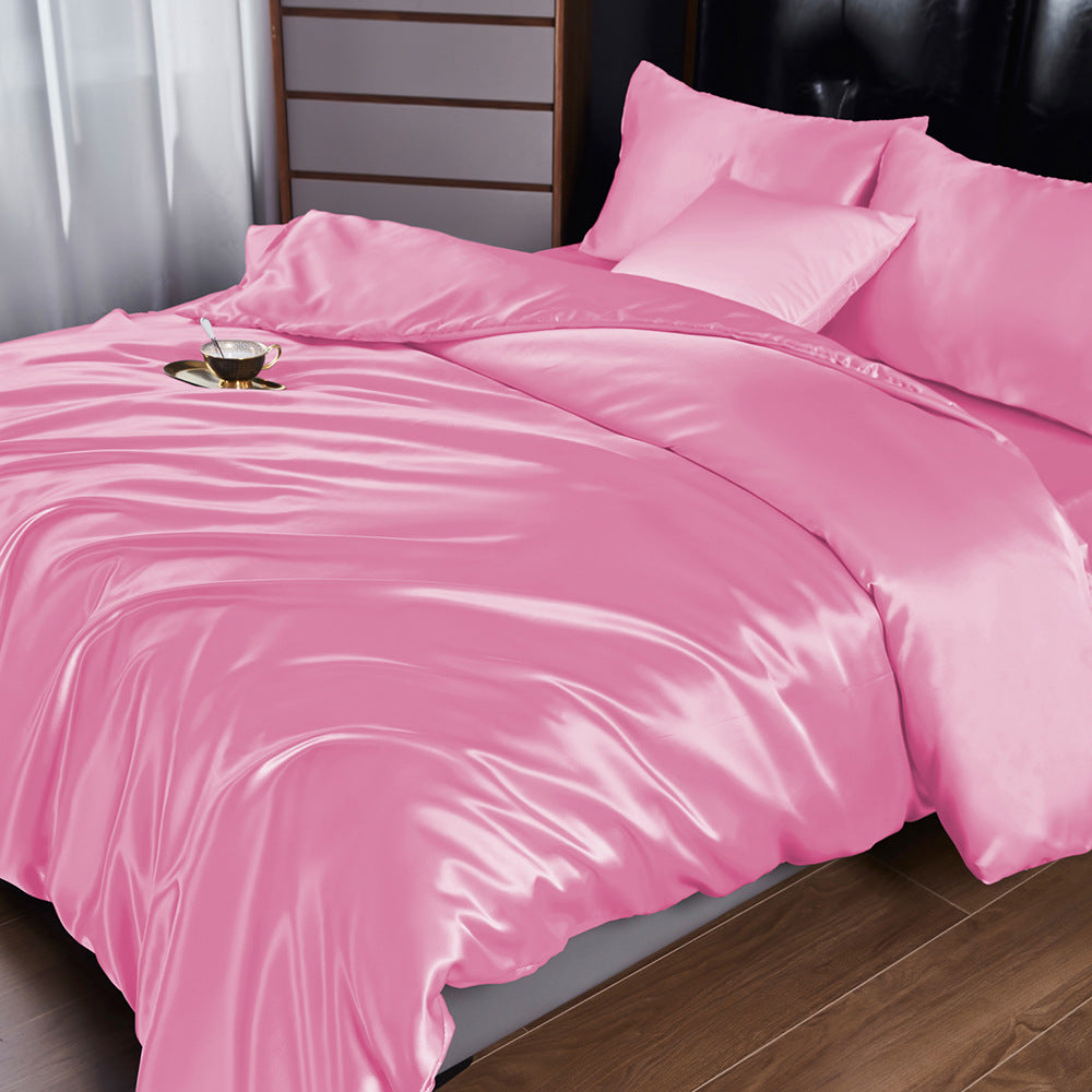 Covered pillowcase bedding set