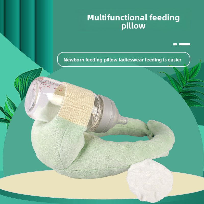 Baby feeding pillow filled with cotton, a feeding wonder