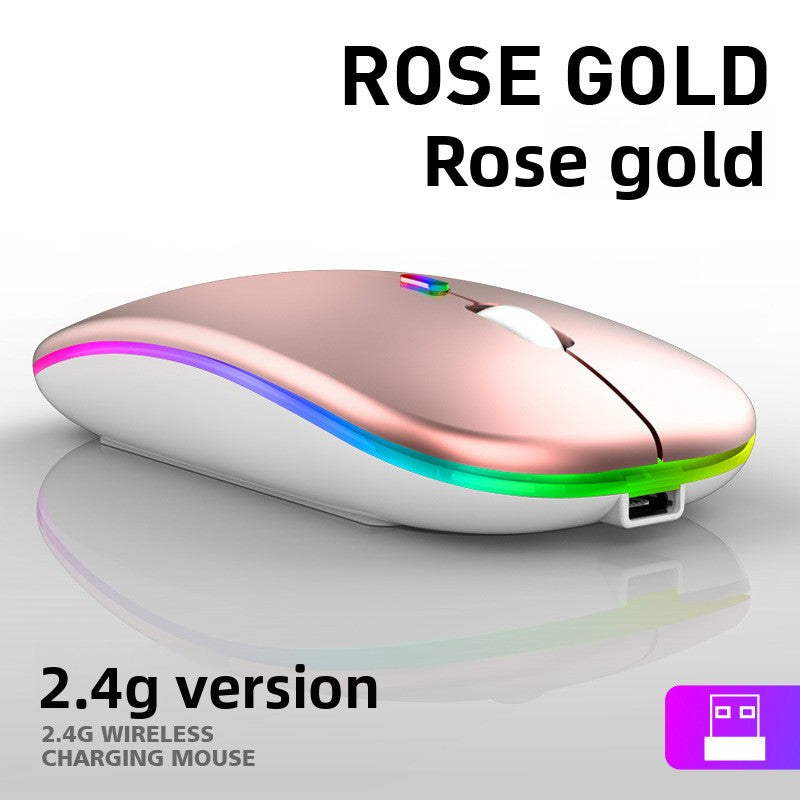 Rechargeable Bluetooth Dual-Mode Wireless Mouse