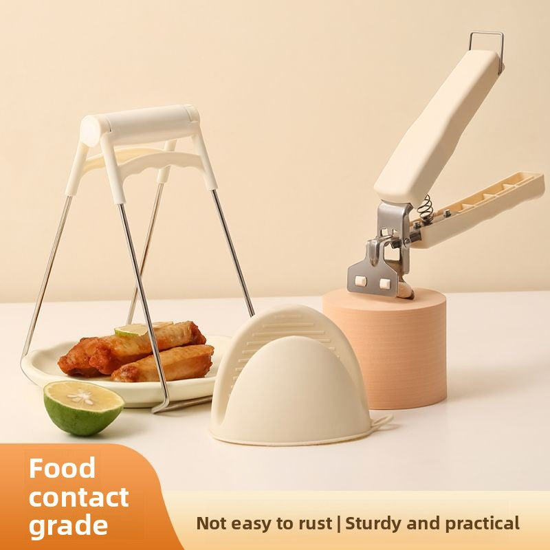 Kitchen anti-slip dish picker